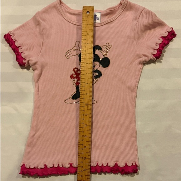 Pink Minnie Mouse Med T-Shirt and Ty Minnie Mouse 14” (from bow to toe) Stuffy - Picture 8 of 16